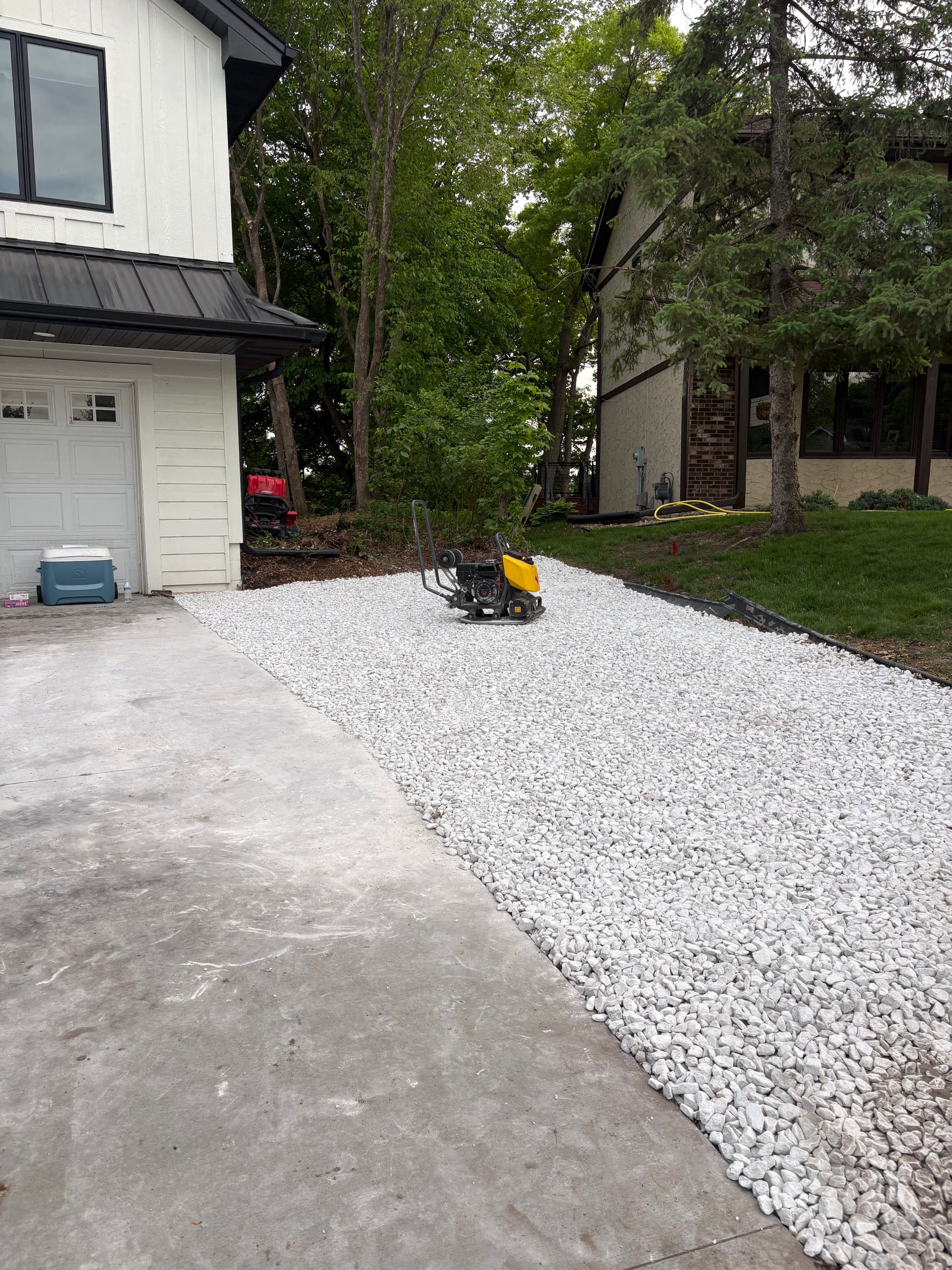 Gallery photos for Grading, Drainage Fix, and Parking Extension Done Right: Image #2
