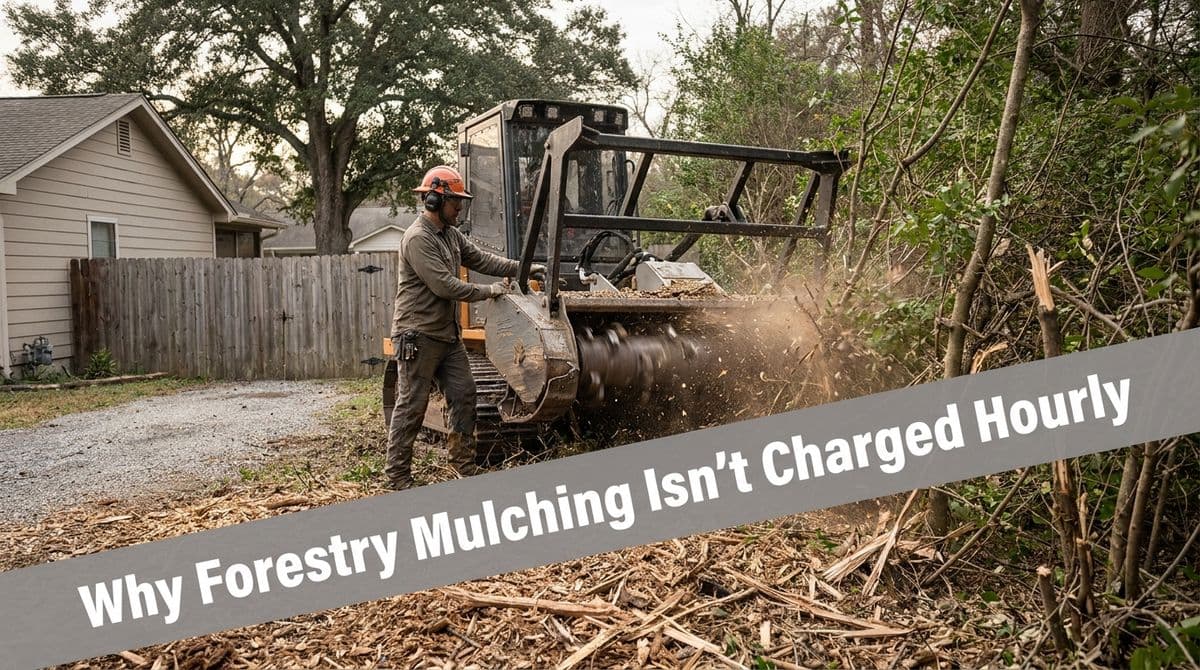 Why Forestry Mulching Isn’t Charged Hourly image